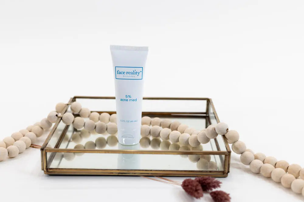 Face Reality Acne Med 5%, Skin Care Solution for Acne Prone Skin, Suitable for Personal Care - Health & Beauty, Sized 1 fl oz (30ml)