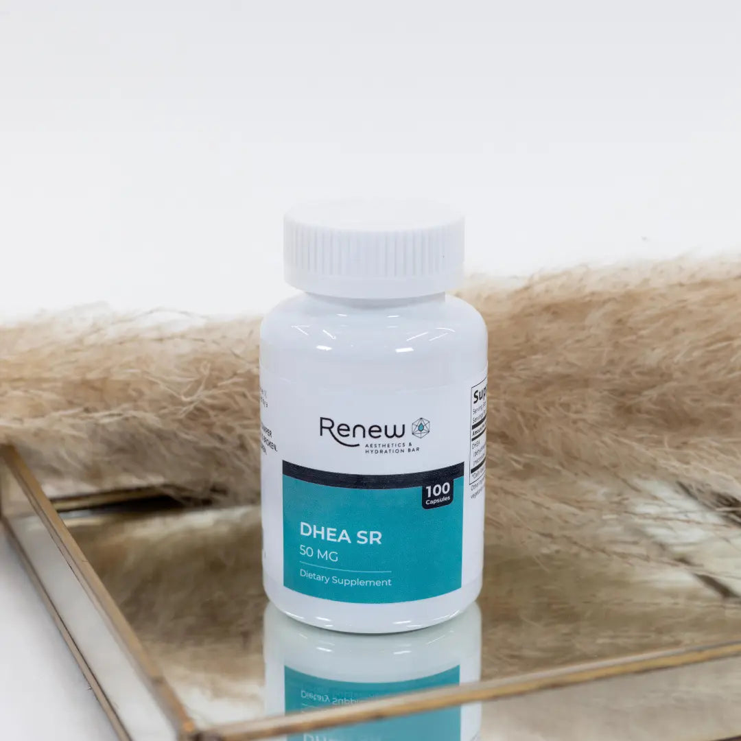 Nutrascriptives DHEA SR 50mg Supplement, Mood Balancer, Bone Health, and Hormonal Balance Support