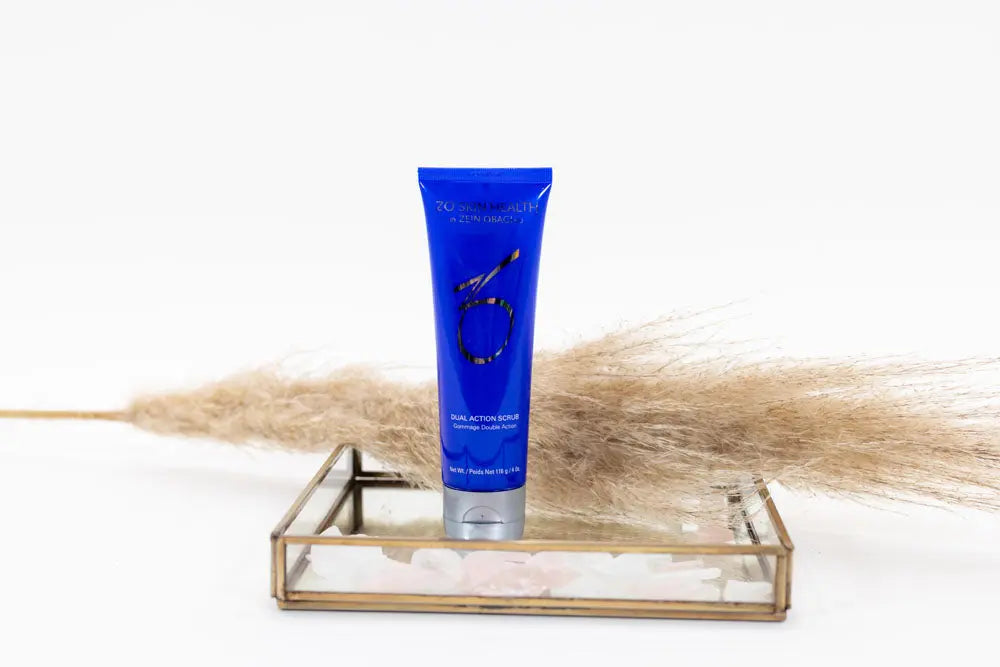 ZO Skin Health Dual Action Scrub, Gentle and Effective Exfoliator for Clear Skin, Suitable for All Skin Types