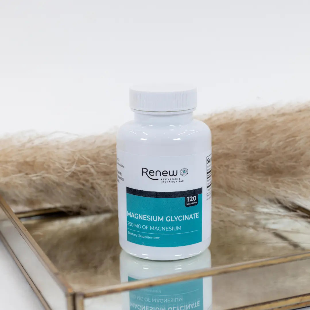 Nutrascriptives Magnesium Glycinate Supplement, Supports Regulation of Nerve & Muscle Function, Helps Maintain Blood Sugar Levels - 150 Characters