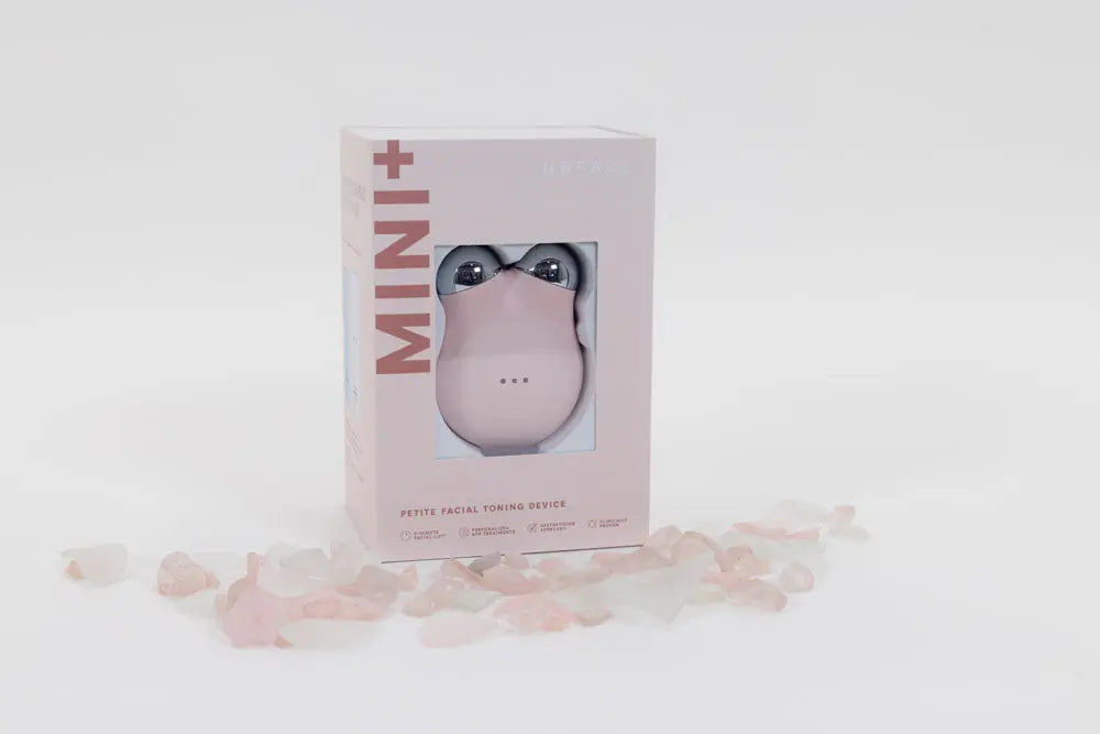 NuFace Mini Facial Toning Device - Improve Cheek Contour, Lift Brows & Smooth Lines - Health & Beauty