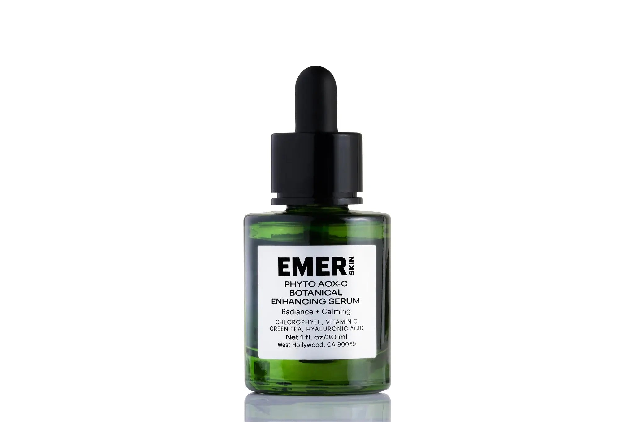 Emer Skincare Botanical Serum, Phyto AOX-C, Intense Hydrator for Long-Lasting Moisture, Suitable for Skin Renewal