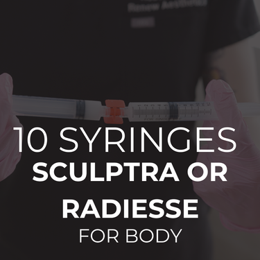 10 Syringes of Sculptra or Radiesse - BODY