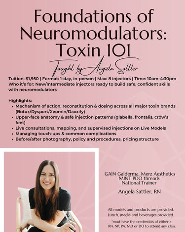 Foundations of Neuromodulators: Toxin 101           Saturday, March 14, 2026