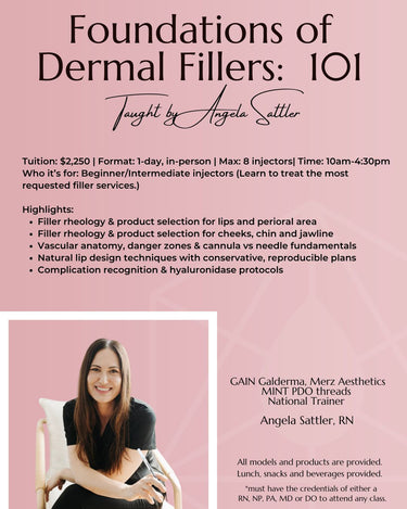 Foundations of Dermal Fillers                Sunday, March 15