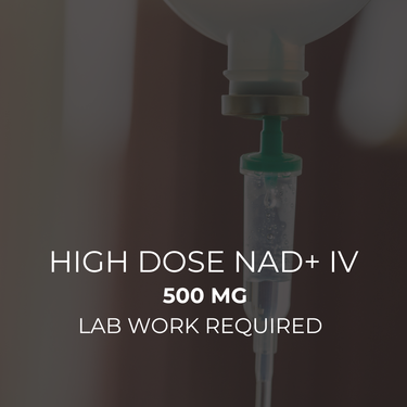 High Dose NAD+ IV - 500mg (Lab Work Required)