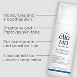 EltaMD Skincare AM Restore Moisturizer 1.7oz | Barrier Care