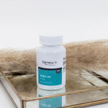 Nutrascriptives DHEA SR 20mg – Premium Adrenal Support, Mood Balancer, Bone and Hormonal Health Assisting Supplement