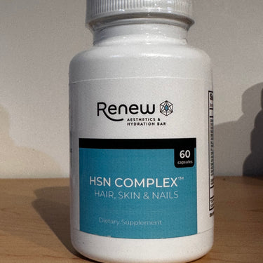 HSN Complex Skin & Hair Health Supplement - Supports Skin Regeneration & Hair Resilience