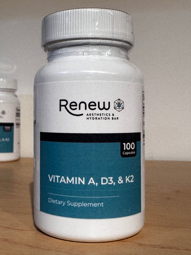 Vitamin A, D3, K2 Supplement, blend essential nutrients; 40.00 USD