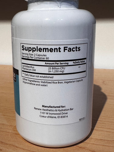 Probiotic - 25 Billion CFU's enhance gut immunity