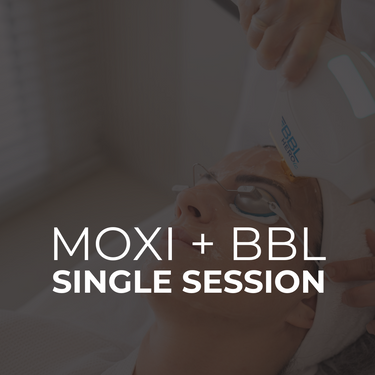 Moxi + BBL Herioc Laser Face+ Neck + Chest SINGLE Renew
