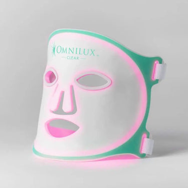 Omnilux Clear - Medical Grade LED Red Light Therapy Mask for Acne-Prone Skin | FDA-Cleared | Clinically Proven | Health & Beauty