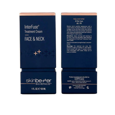 Skin Better Interfuse Face & Neck -Skin sagging, lines and wrinkles, and loss of elasticity, 1.0oz,  150 USD