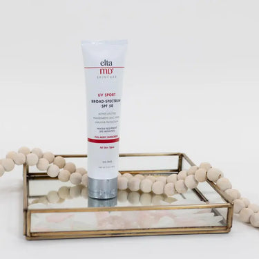 EltaMD UV Sport Broad-Spectrum Sunscreen, SPF 50 - Formulated for Active Lifestyles, Sweat-Resistant, Water-Resistant, and Long-Lasting Sun Protection
