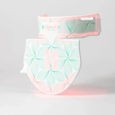 Omnilux FDA-Cleared Neck and Decollete Mask, Red and Near-Infrared Light Therapy Device for Boosting Collagen and Reducing Wrinkles